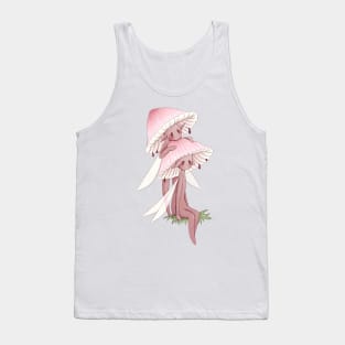 Bleeding fairy Helmet Mushrooms Tank Top